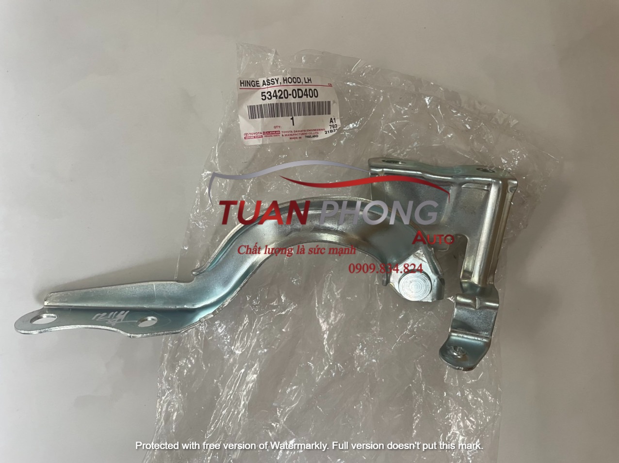 Bản Lề Capo Trái TOYOTA VIOS 2014-2018 Chính Hãng/53420-0D400